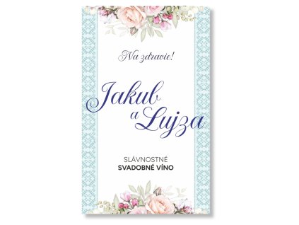 Etiketa na fľašu - Rustic