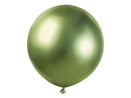 Balónik chrómový SHINY - Kiwi 48 cm