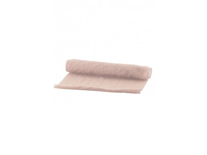 table runner chiffon pastel pink 28cm x 3m