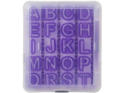 Sada vykrajovačiek - Abeceda a čísla