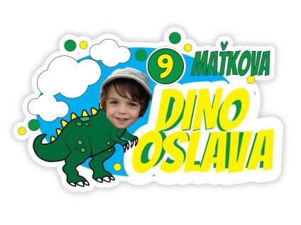 Personalizovaná podložka pod tanier -  Dinosaury