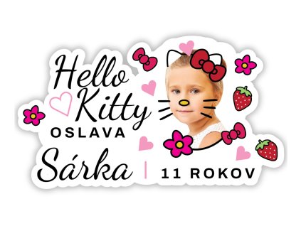 Personalizovaná podložka pod tanier -  Hello Kitty