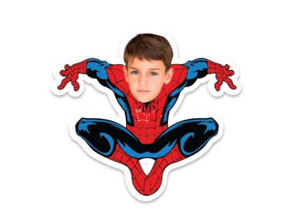 Personalizovaný zápich na tortu -  Spiderman