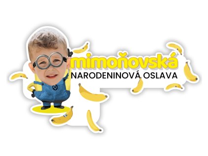 Personalizovaná podložka pod tanier -  Mimoni