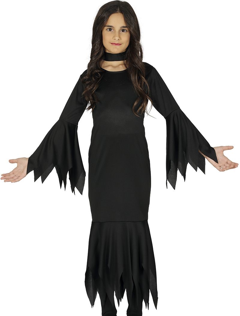 E-shop Guirca Detský kostým - Morticia Addams šaty