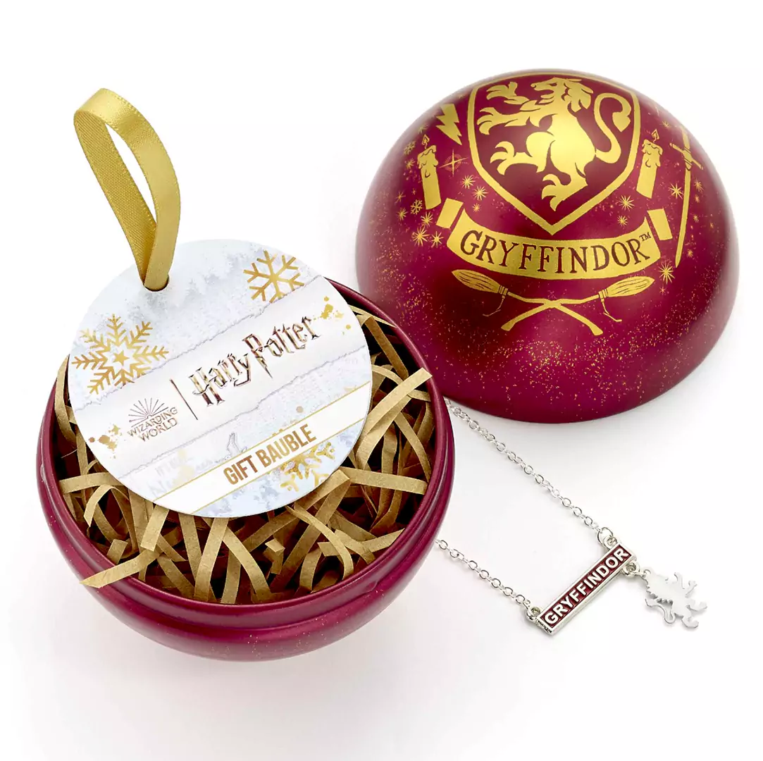 E-shop Vianočná guľa Harry Potter s náhrdelníkom - Chrabromil