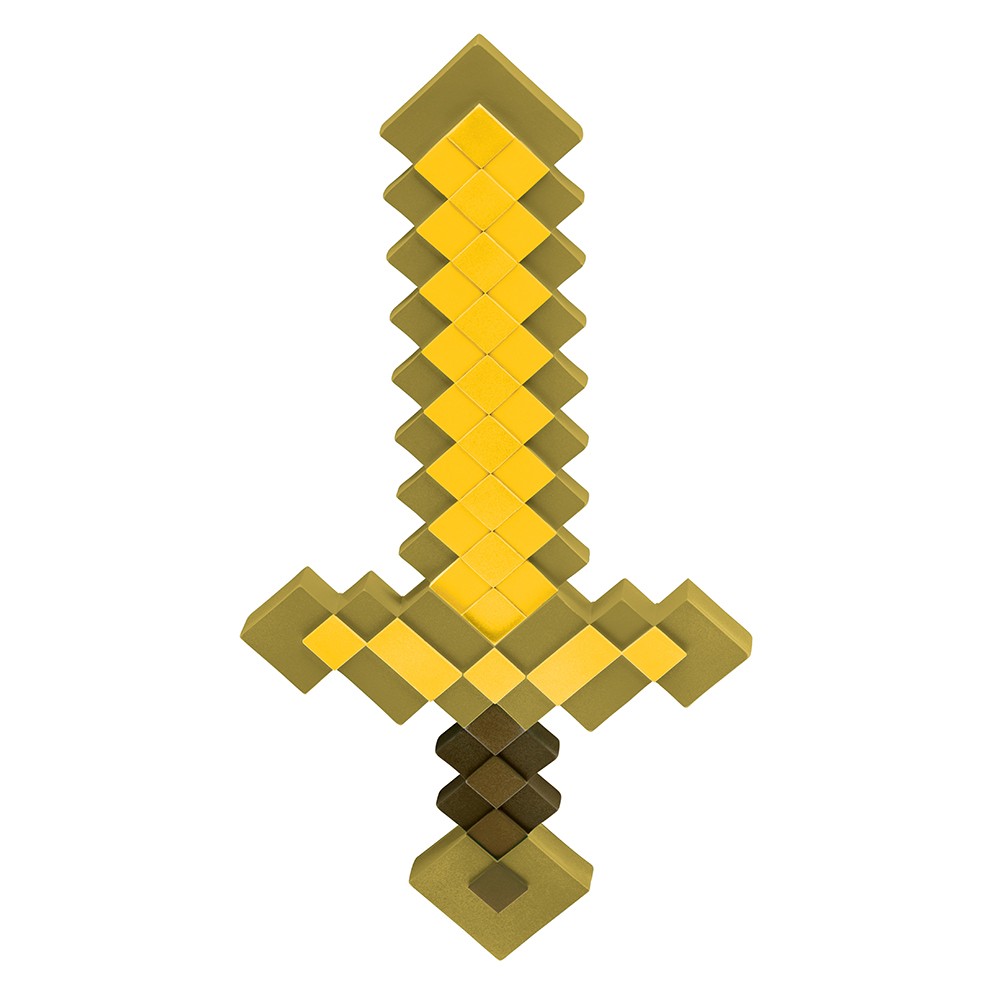 Meč Minecraft - Zlatý