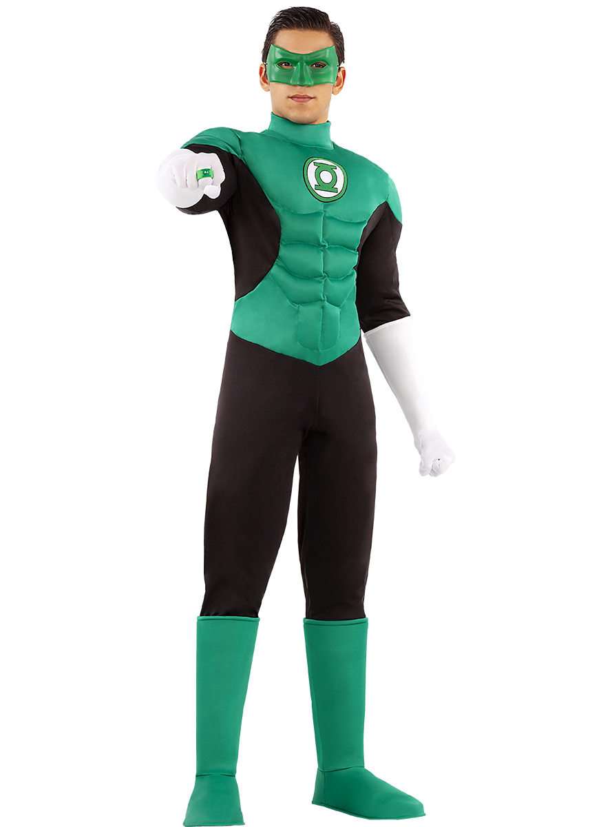 Kostým pre dospelých - Green Lantern Veľkosť - dospelý: M
