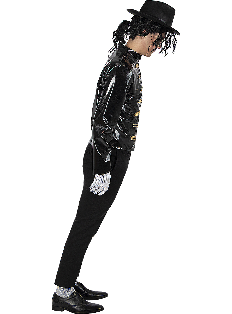 Pánska čierna bunda - Michael Jackson Veľkosť - dospelý: XS