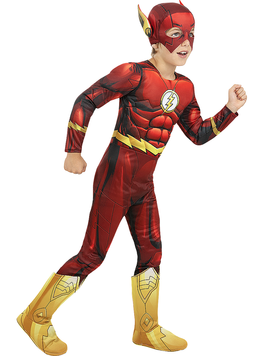 Detský kostým - Flash Veľkosť - deti: L: 117 - 134 cm