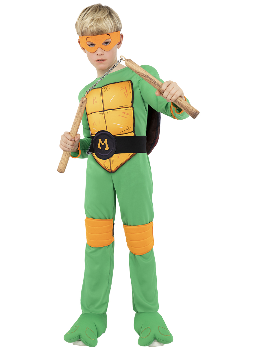 Detský kostým Michelangelo - Ninja korytnačky Veľkosť - deti: L: 117 - 134 cm