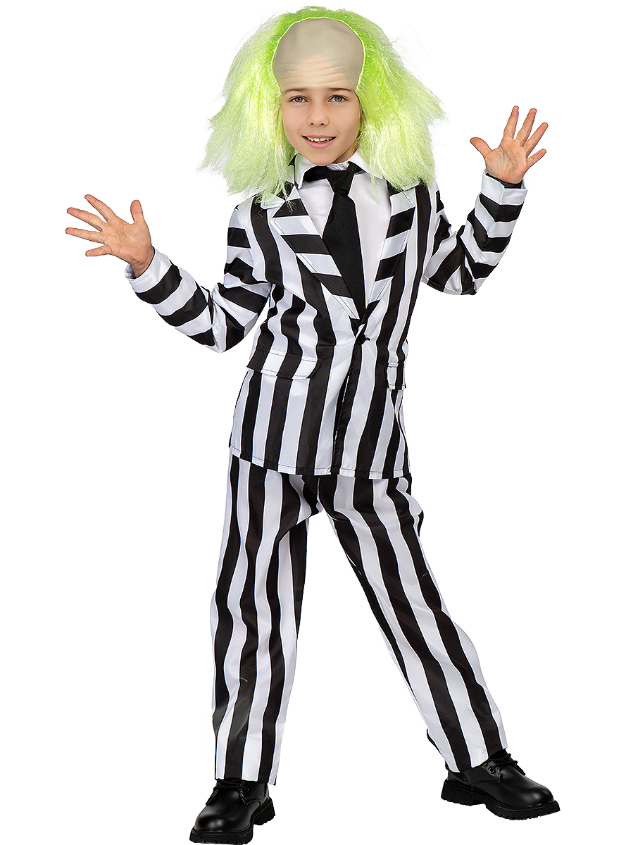 Detský chlapčenský kostým - Beetlejuice Veľkosť - deti: L: 117 - 134 cm