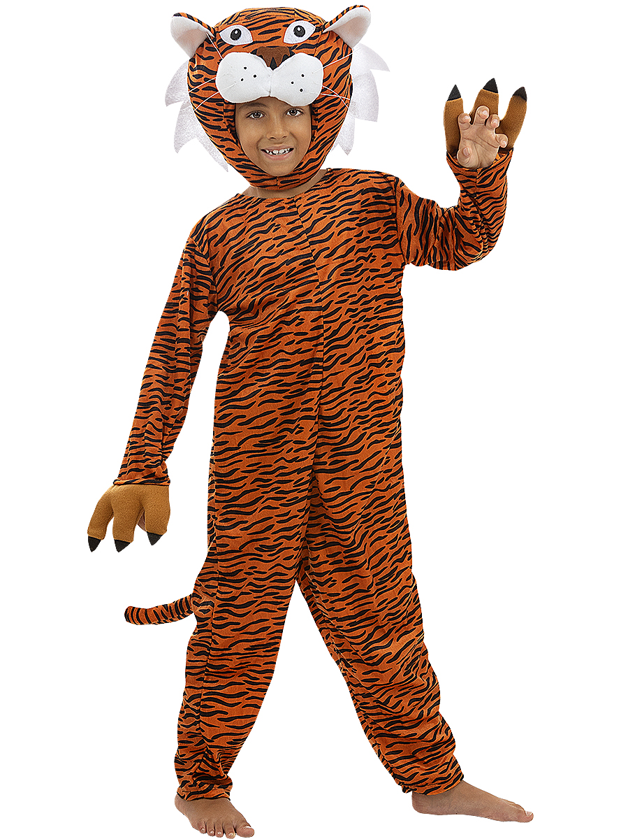 Detský kostým tigra Veľkosť - deti: L: 117 - 134 cm