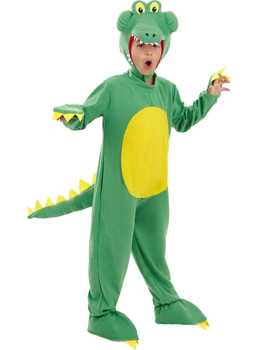 Detský kostým - Krokodíl Veľkosť - deti: S: 100 - 104 cm
