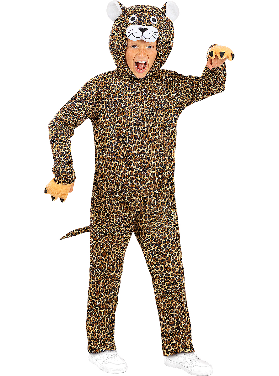 Detský kostým - Leopard Veľkosť - deti: L: 117 - 134 cm