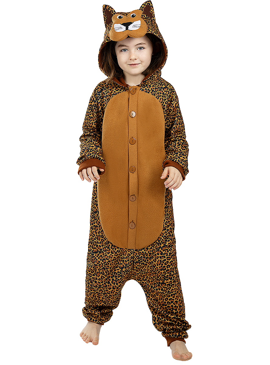 Detský kostým - Leopard Veľkosť - deti: L: 117 - 134 cm