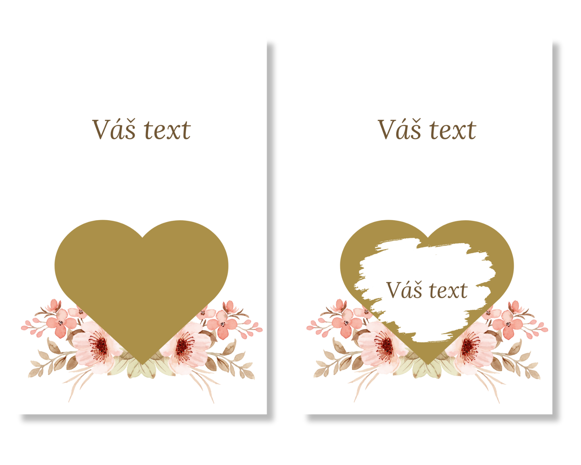 Stierací žreb s vlastným textom - Pink bouquet Farba: Strieborná