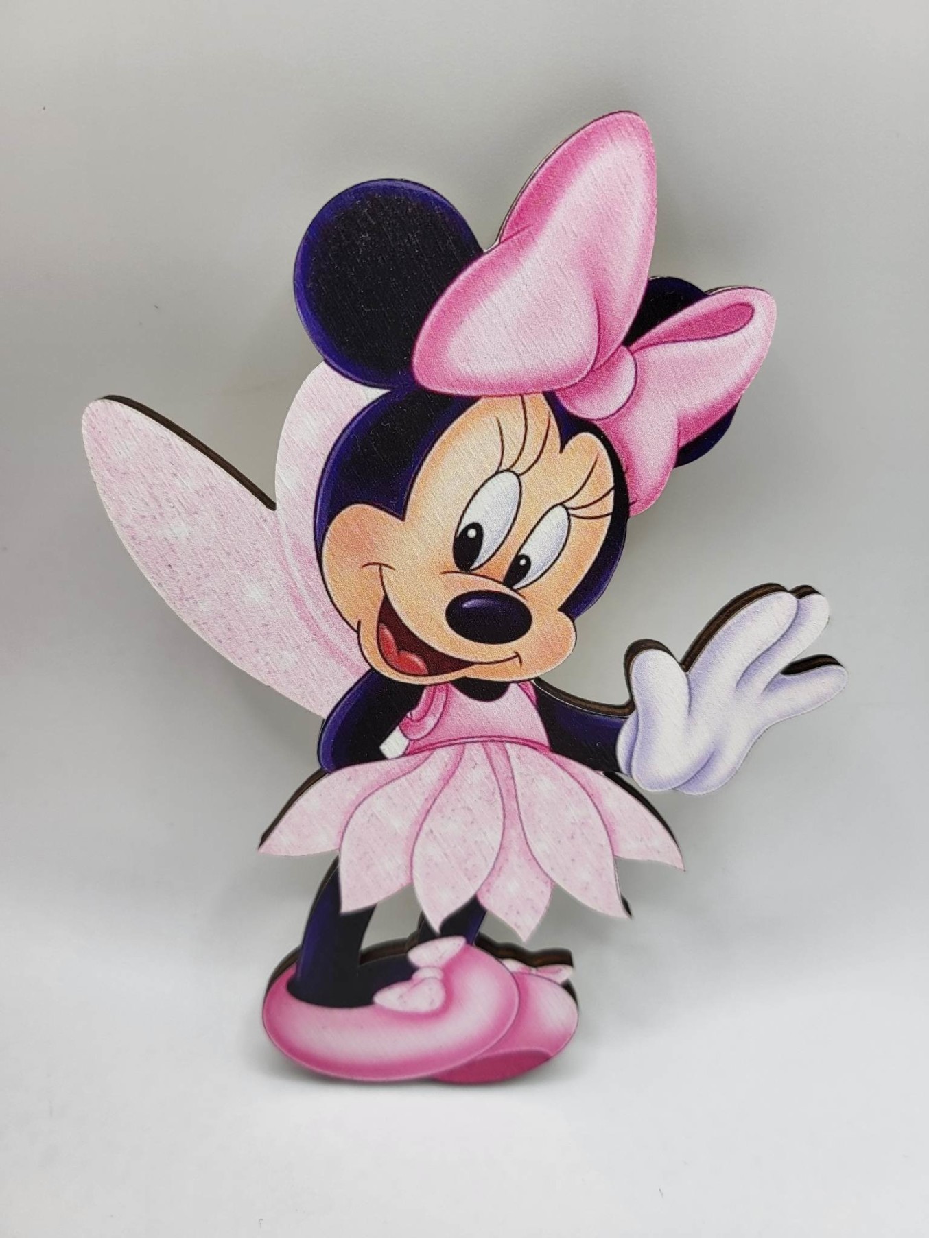 Magnetka na tortu - Minnie ružová víla