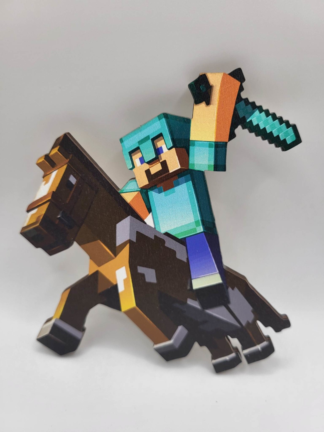 Magnetka na tortu - Minecraft jazdec