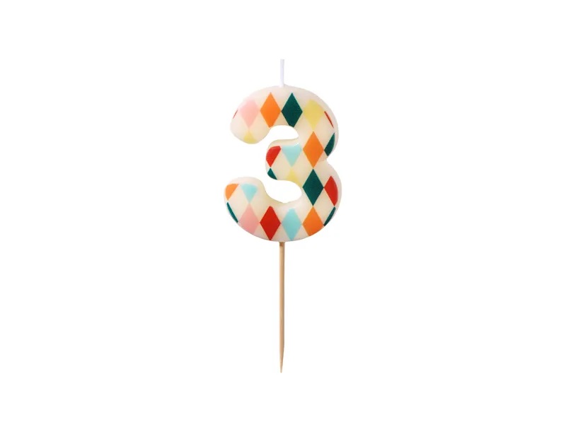 E-shop Narodeninová sviečka 3 - Cirkus