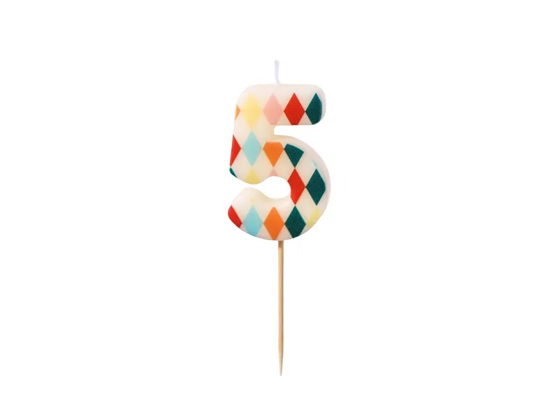 E-shop Narodeninová sviečka 5 - Cirkus