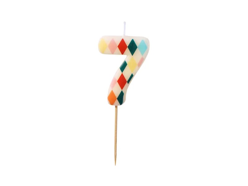 E-shop Narodeninová sviečka 7 - Cirkus