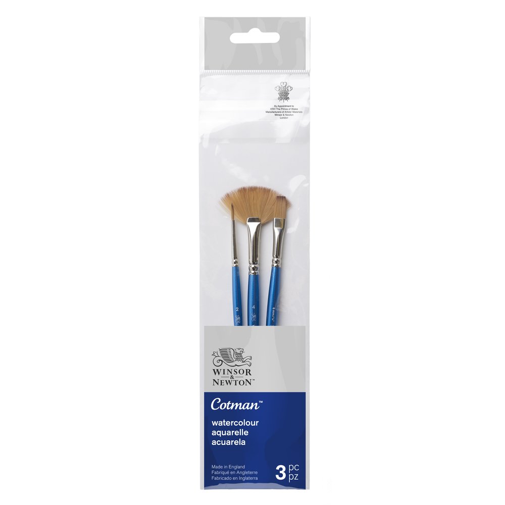 WINSOR & NEWTON Sada 3 štetcov na akvarelové farby V.3 Winsor & Newton