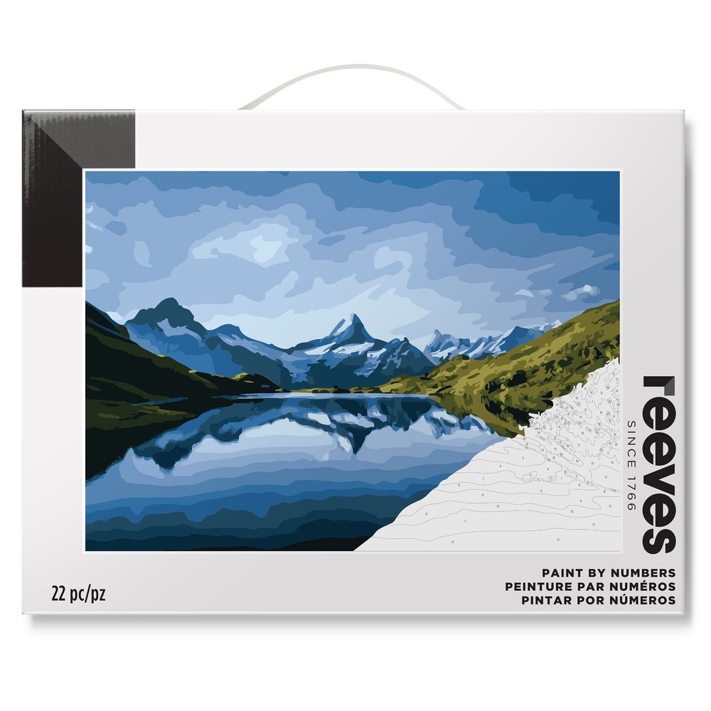 E-shop Reeves Maľovanie podľa čísel - Hory 30x40 cm