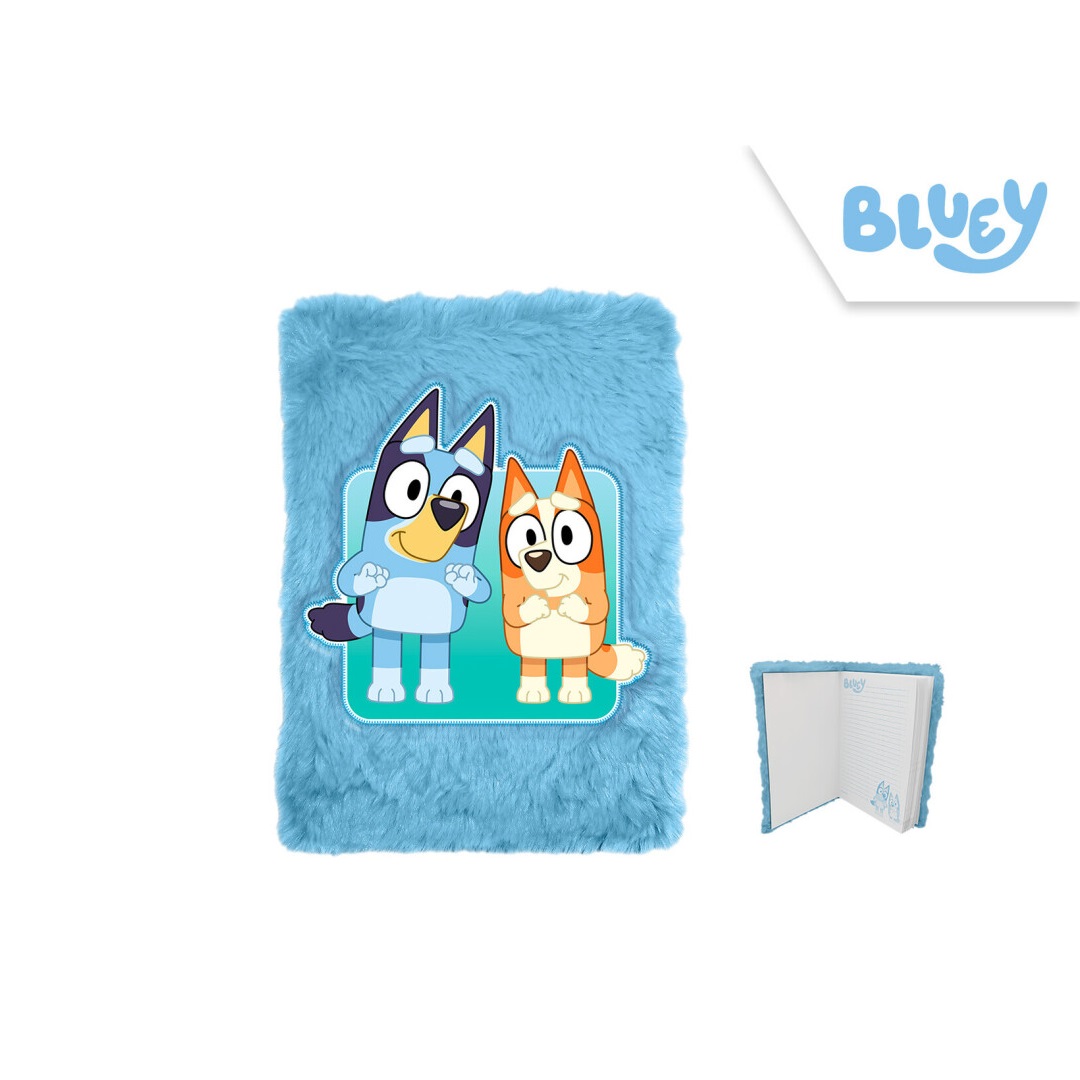 Plyšový zápisník - Bluey