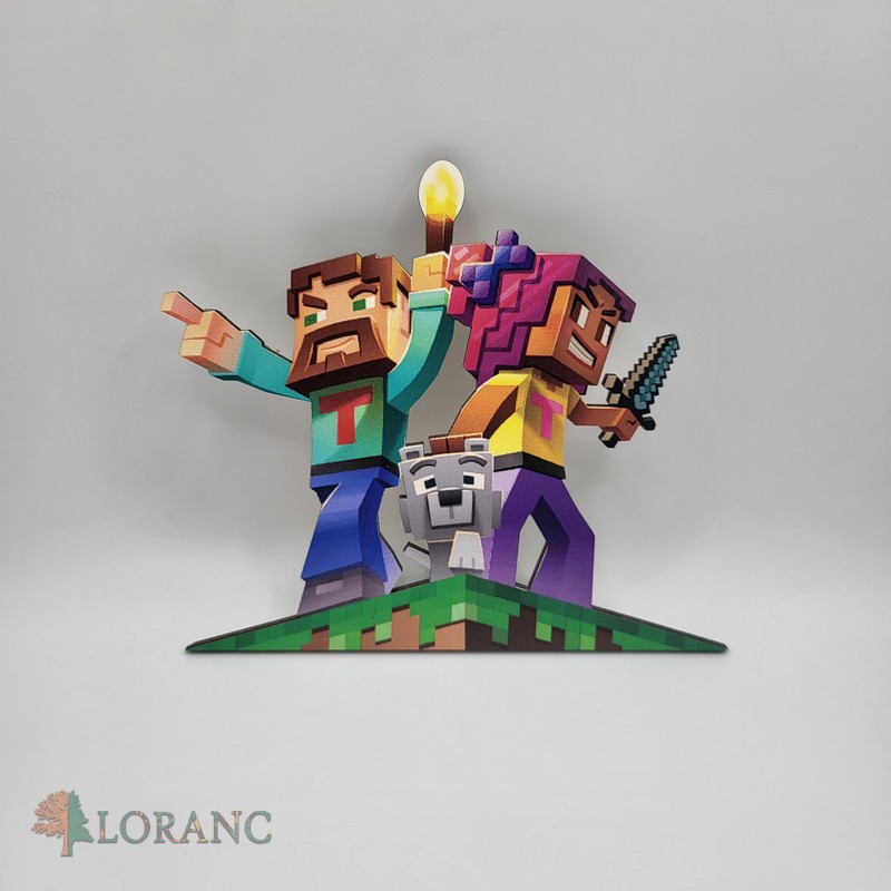 Magnetka na tortu - Minecraft Dennis