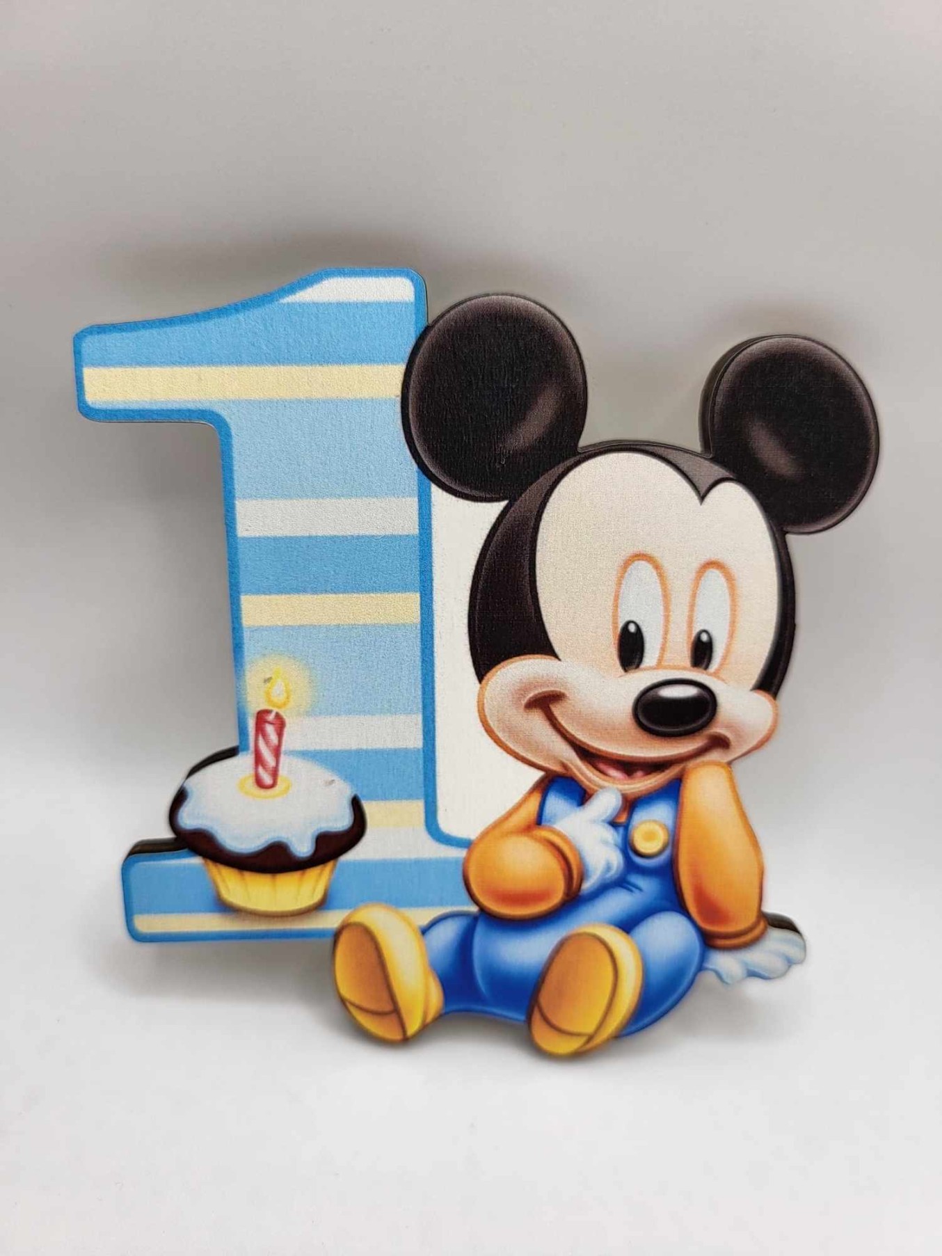 Magnetka na tortu - Mickey Mouse 1 rok