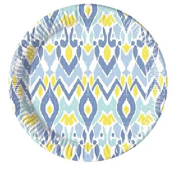 E-shop Papierové taniere Ethnic 19,5 cm 8ks