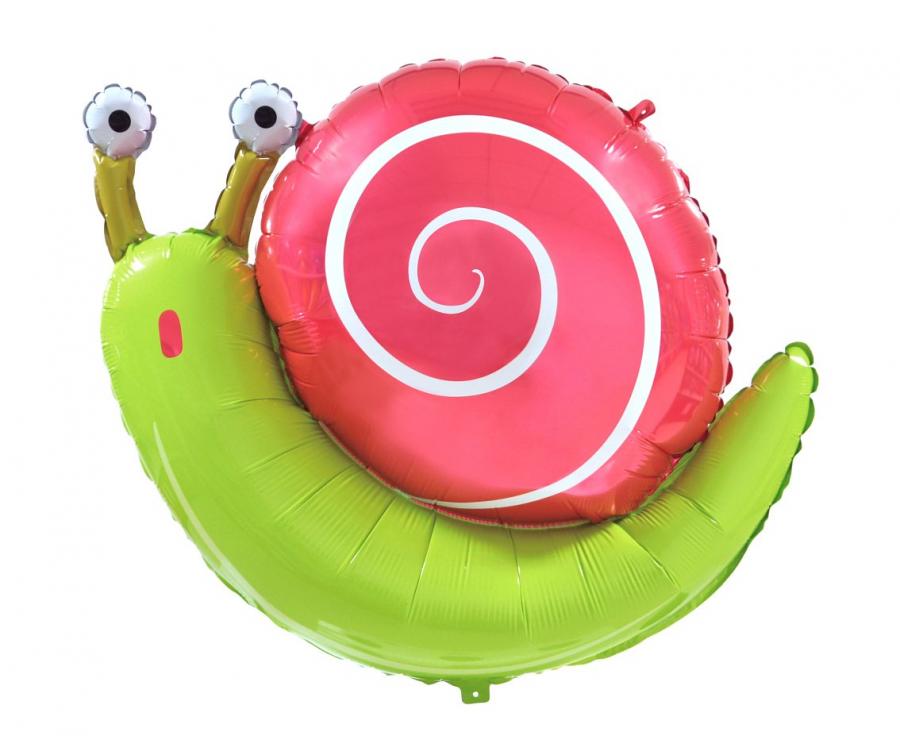 E-shop Fóliový balón - Slimák 60 x 48 cm