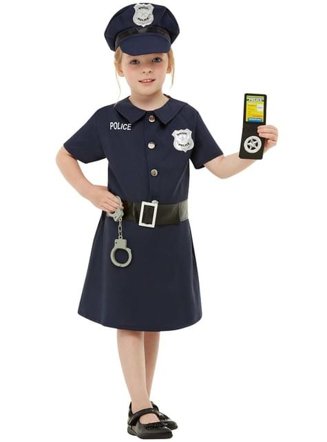Detský kostým pre dievčatá - Policajtka Veľkosť - deti: S: 100 - 104 cm