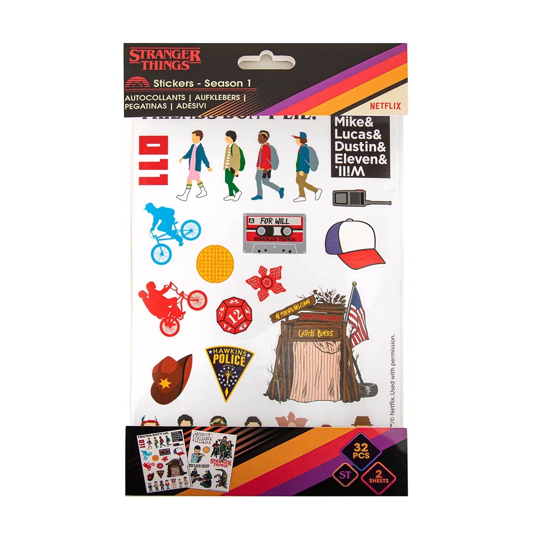 Nálepky Stranger Things - 1. séria