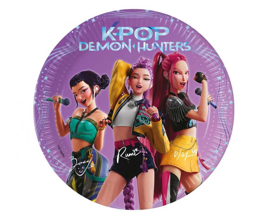 E-shop Papierové taniere - KPOP 20 cm 8 ks