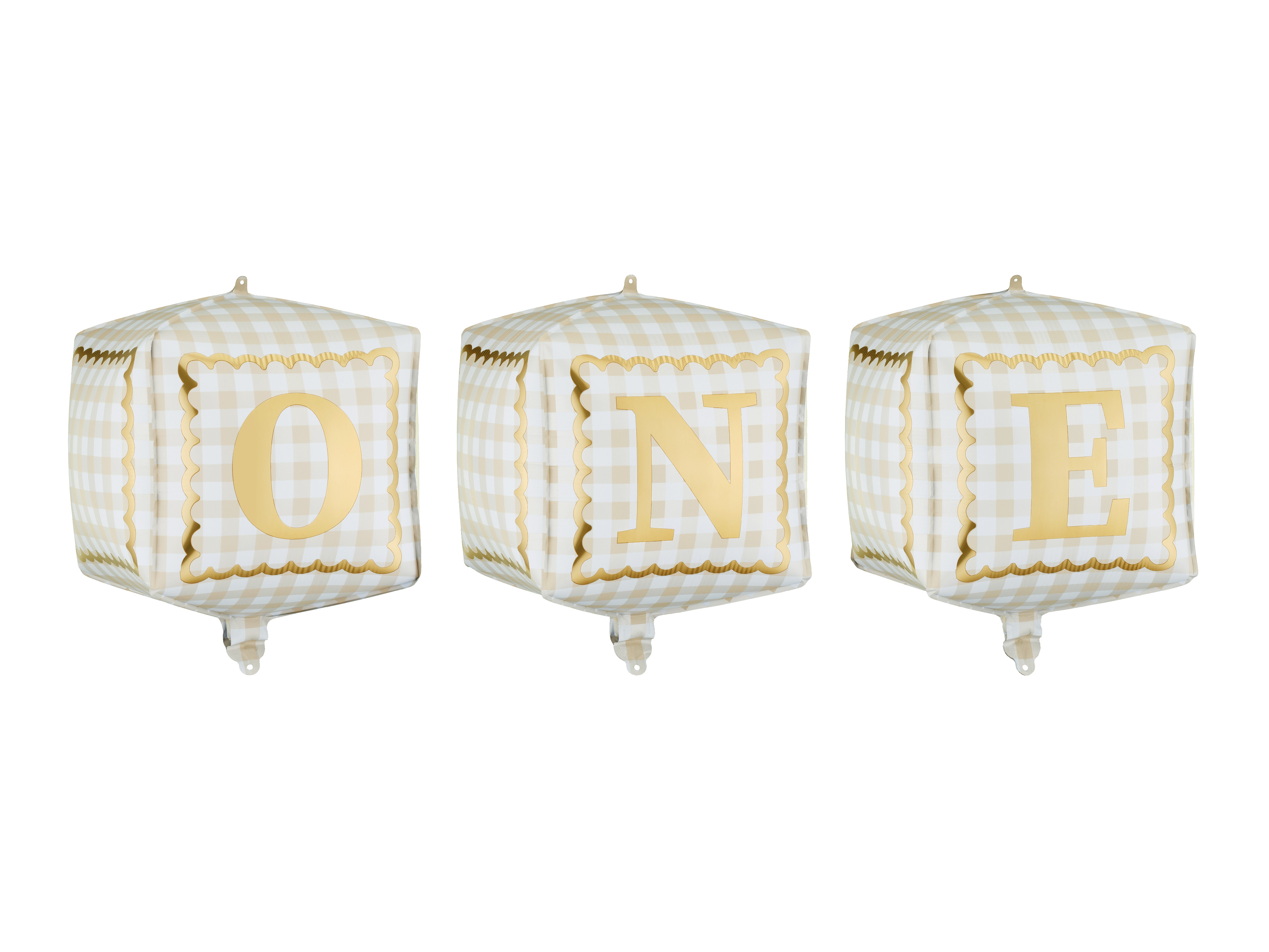 E-shop Fóliový balón - Kocky ''ONE'' 30 x 33 cm