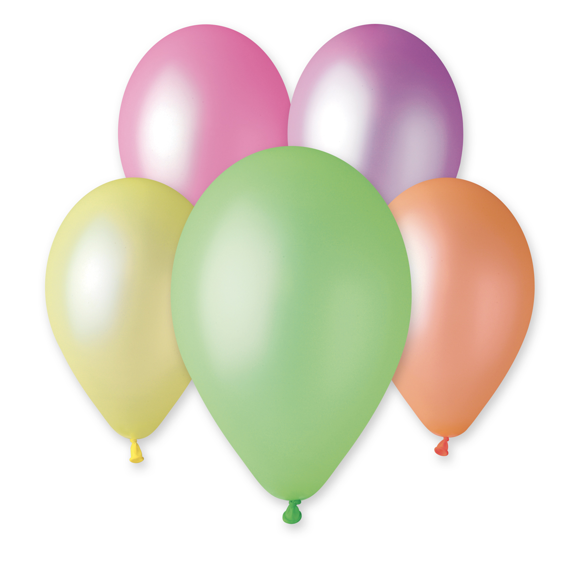 E-shop Balón neónový - Farebný mix 30 cm 100 ks