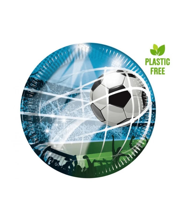 Papierové taniere - Futbal Fans 20 cm