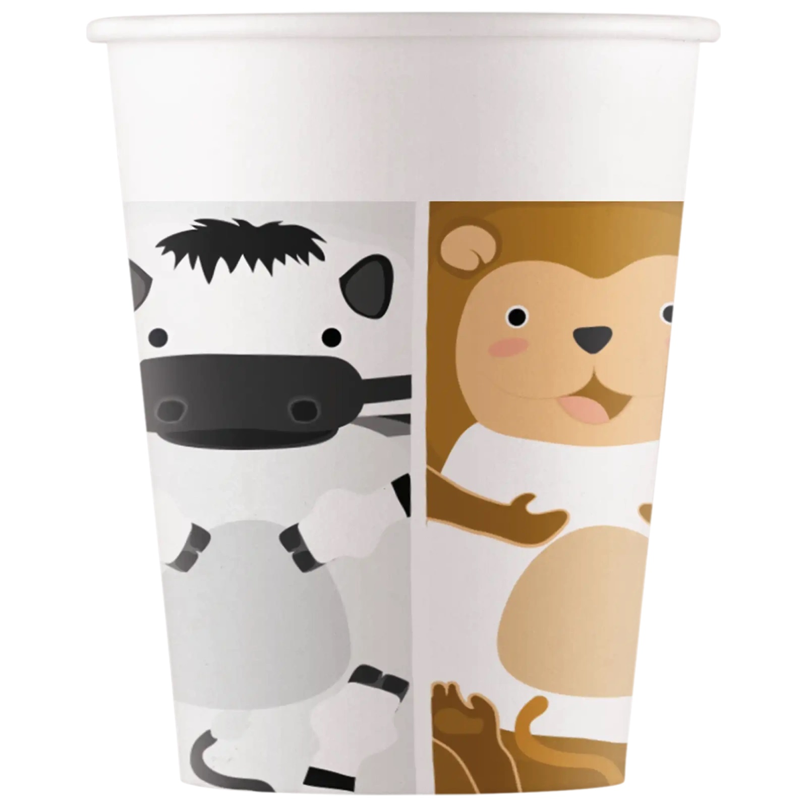 Papierové poháre - ZOO 200 ml