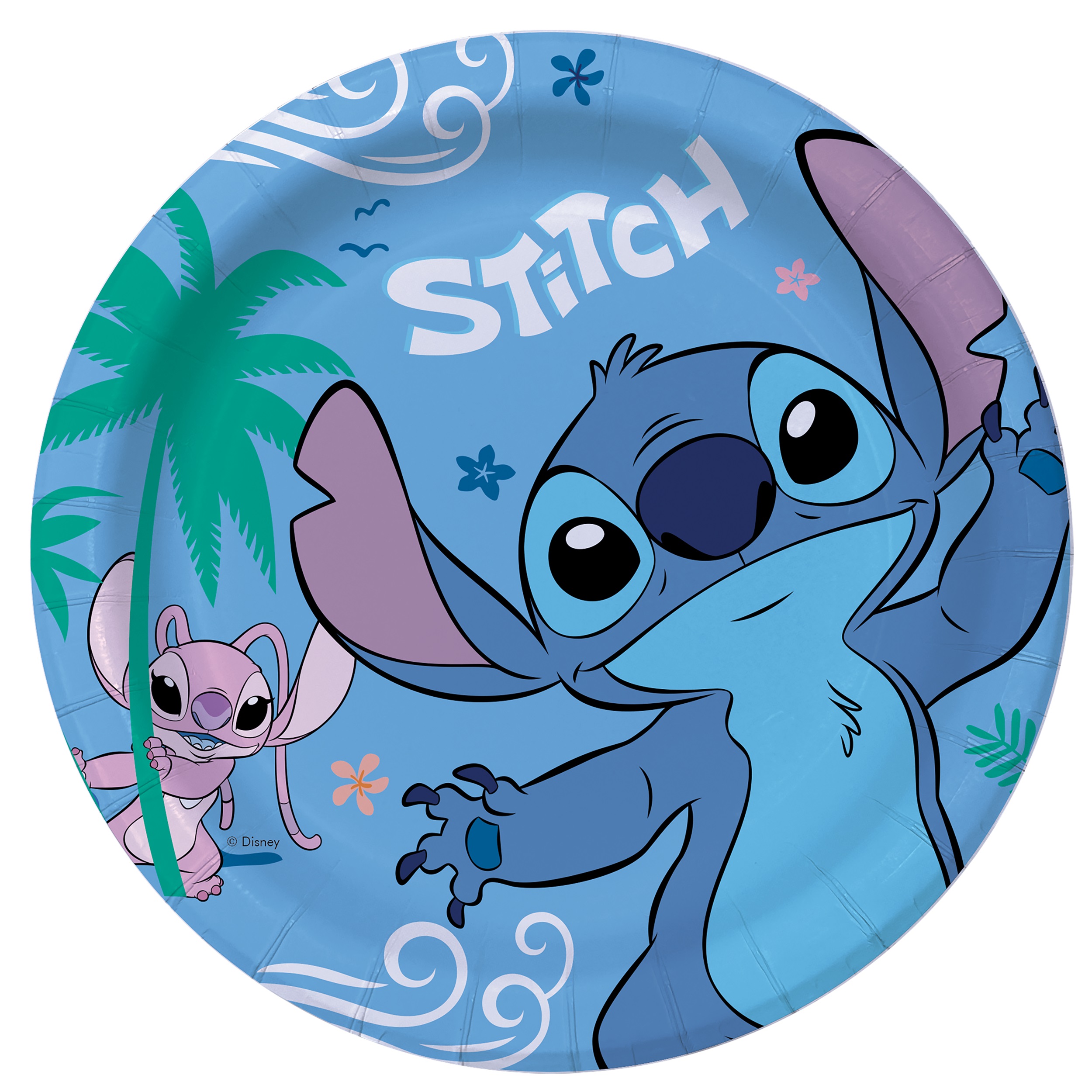 Papierové taniere - Stitch 26 cm