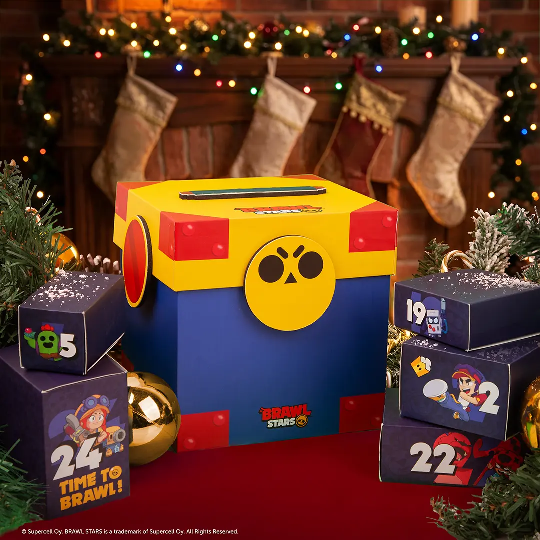 Adventný kalendár Mega Box - Brawl Stars