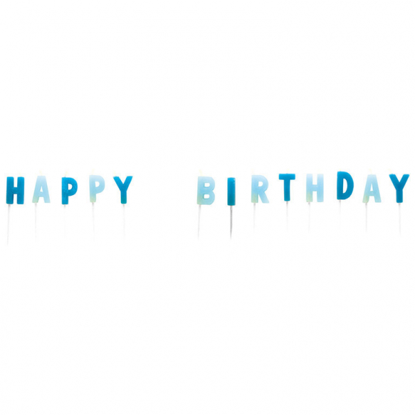 E-shop Amscan Sviečky Happy Birthday - modré