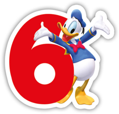 E-shop Procos Narodeninová sviečka Mickey Mouse - číslo 6