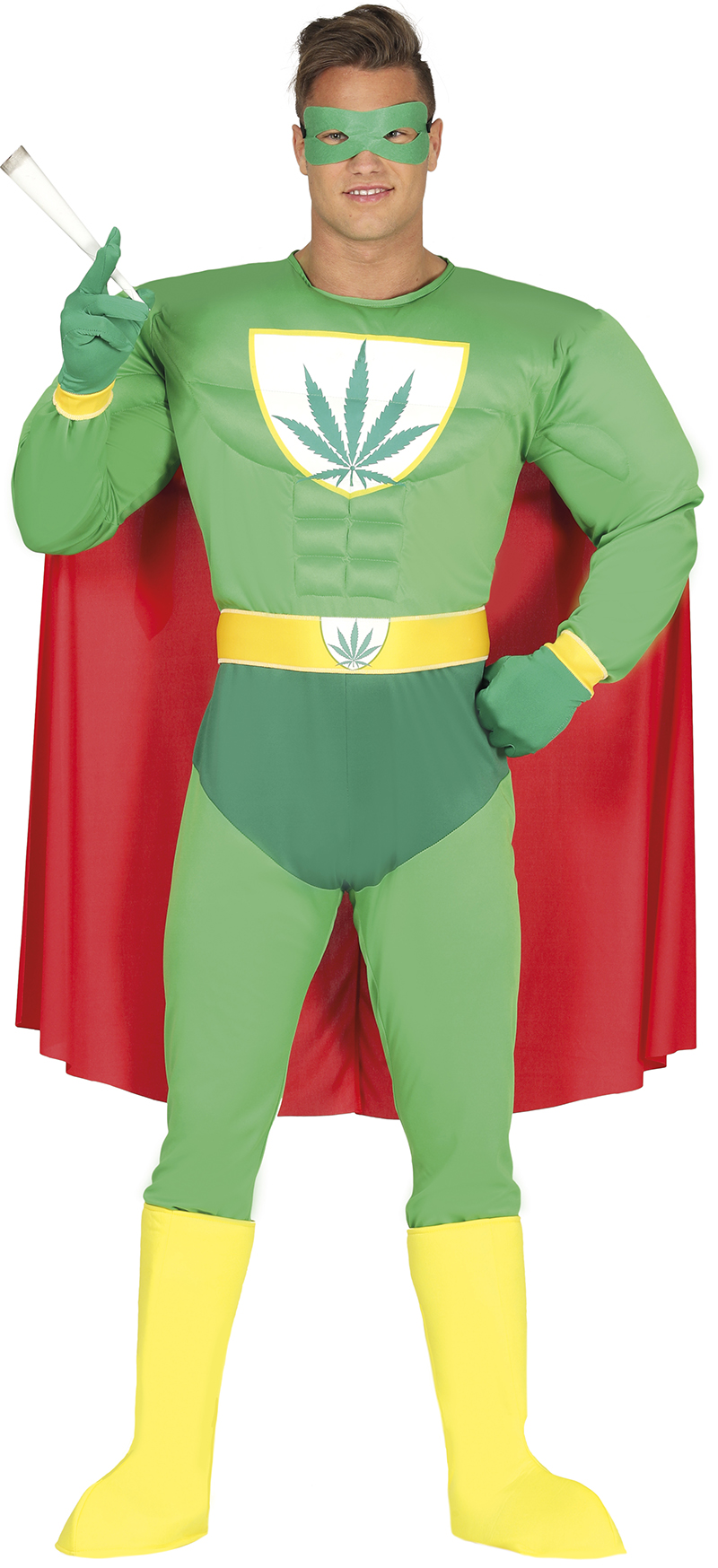 Guirca Superhrdina Marihuana Veľkosť - dospelý: M