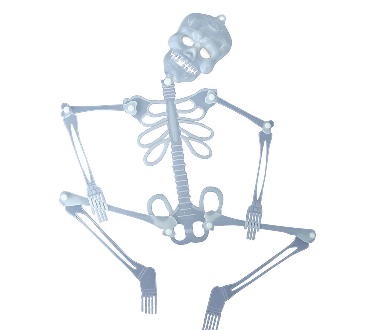 Guirca Visiaca dekorácia - Svietiaca Kostra