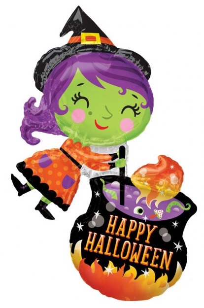 E-shop Amscan Čarodejnica & kotlík - Halloween