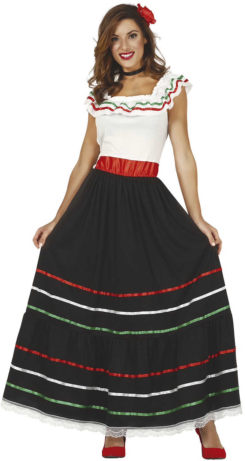 Guirca Dámsky kostým - Mexičanka Veľkosť - dospelý: L