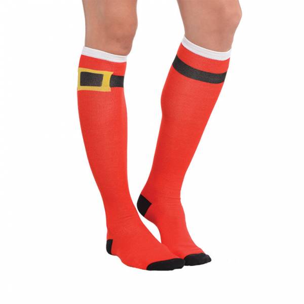 E-shop Amscan Vianočné ponožky - Santovský opasok