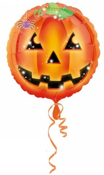 E-shop Amscan Fóliový balón - Halloweenska tekvica